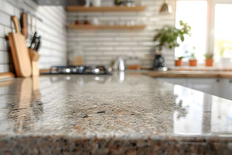 Granite Countertop Installation in Kitchen